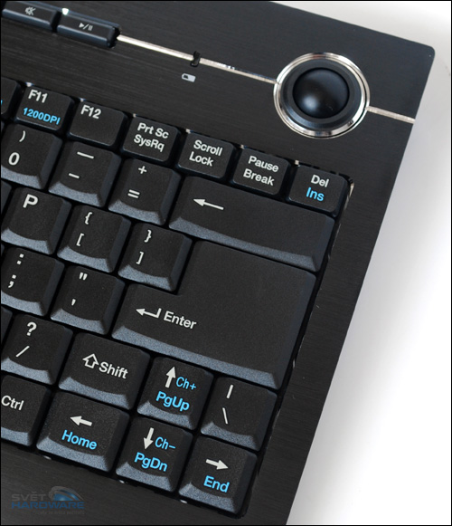 Enermax Aurora: Trackball připraven