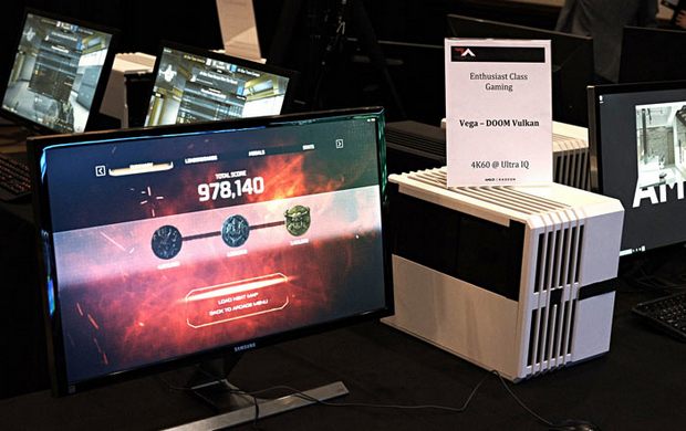 AMD Vega rozběhala Doom ve 4K na 68 FPS