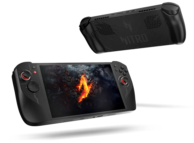 Acer rozšiřuje mobilní herní konzole s Ryzenem 7 8840HS o velké modely Nitro Blaze 8 a 11