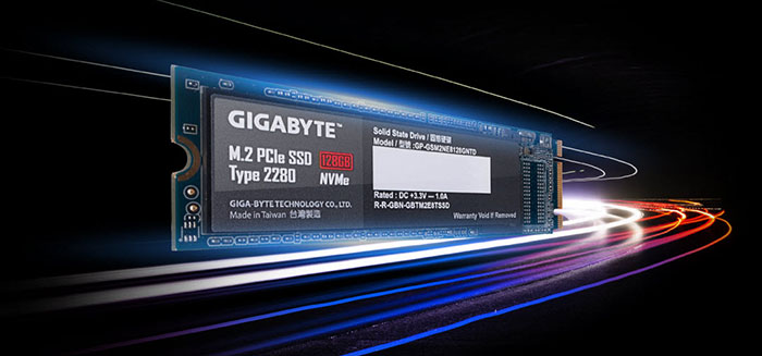 Gigabyte ukázal první M.2 SSD pro PCIe 4.0