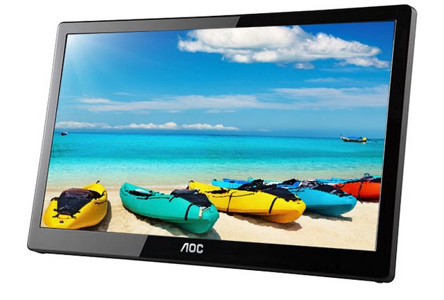 AOC I1659FWUX: přenosný 15,6" monitor pro USB