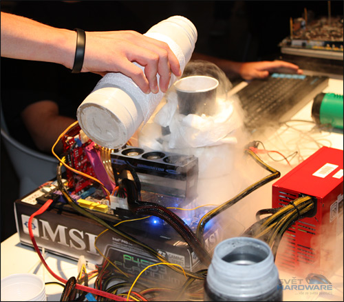 Finále evropského mistrovství v přetaktování s MSI