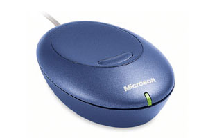 Microsoft Wireless Optical Mouse Blue