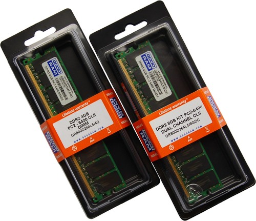 GOODRAM nabízí 4GB moduly DDR2-800