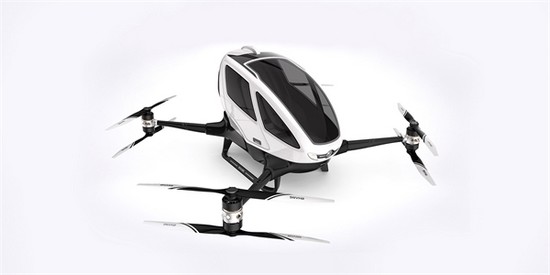 Městská přeprava budoucnosti? Dron pro jednoho člověka bude létat v Dubaji