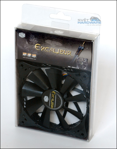 Trojice 12cm ventilátorů v testu