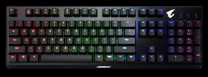 Gigabyte uvádí klávesnici Aorus K9 s optickými tlačítky