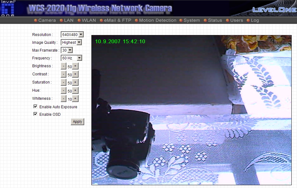 LevelOne WCS-2020: low-end od jedničky