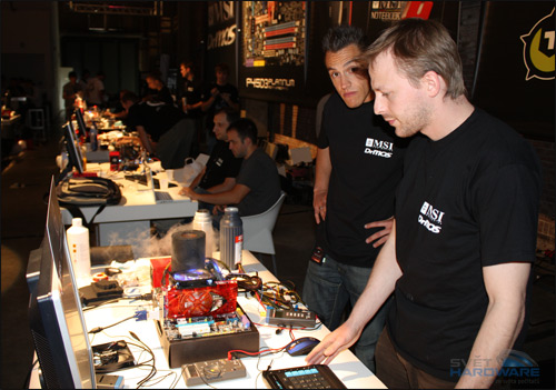 Finále evropského mistrovství v přetaktování s MSI