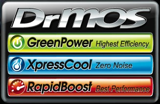 MSI P45 Platinum: DrMOS operuje