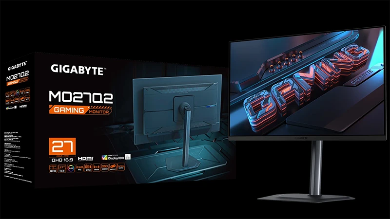 Gigabyte představuje herní monitory MO27Q2 a MO32U s panely OLED
