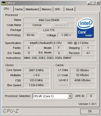 Intel Core - pohled na architekturu I
