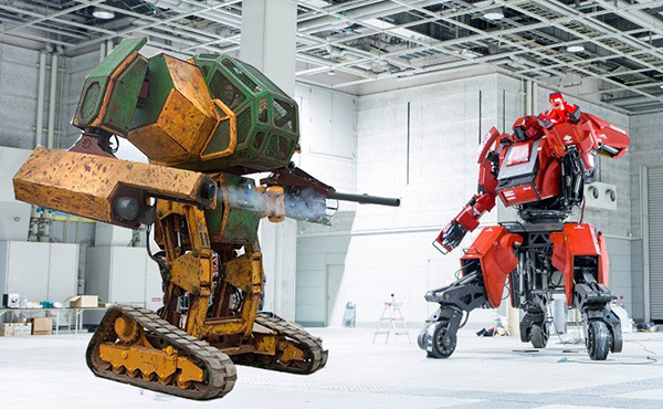 První bitva skutečných mechů už za chvíli, robot z USA vyzval Japonce