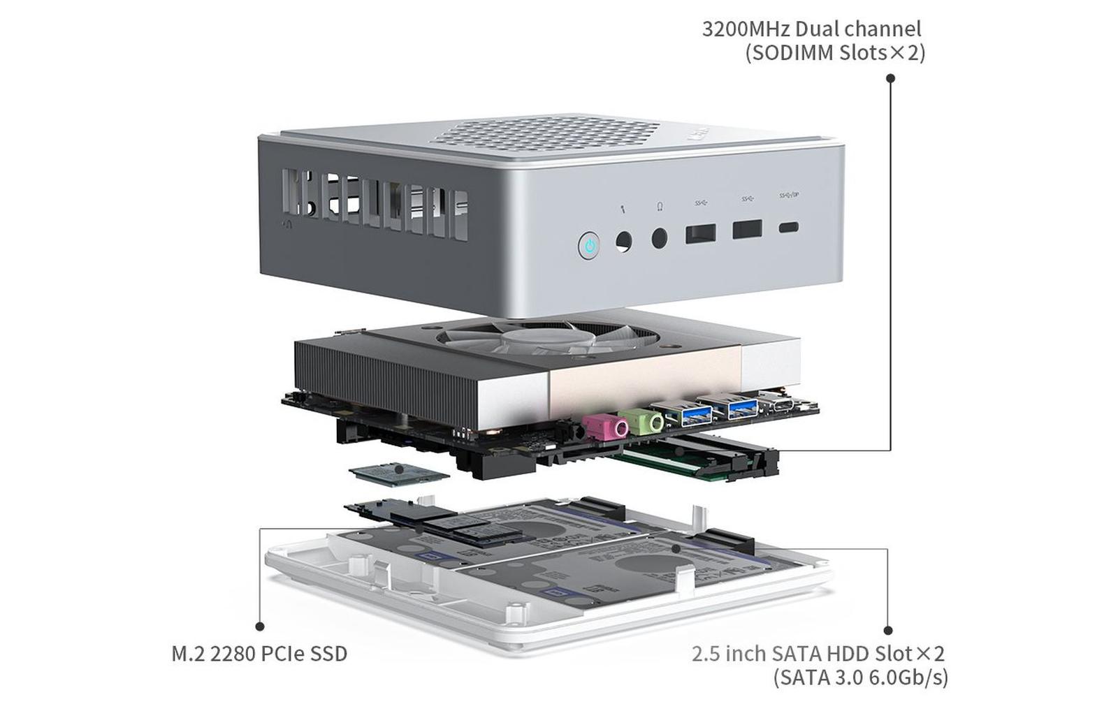 Minisforum Elitemini HM90: mini PC s Ryzenem 9 4900H