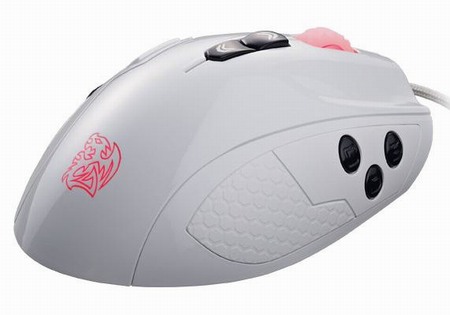 Thermaltake uvádí bílou myš VOLOS pro MMORPG