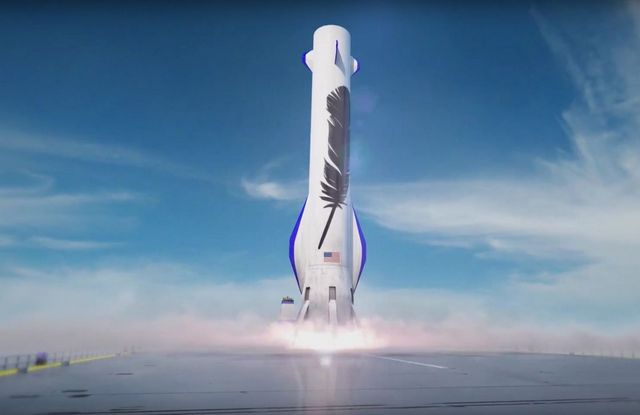 Blue Origin představuje svou těžkou raketu New Glenn