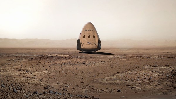 SpaceX oznamuje misi na Mars pro rok 2018