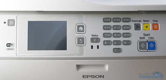 Epson WorkForce WF-5620DWF: vybavený pracant