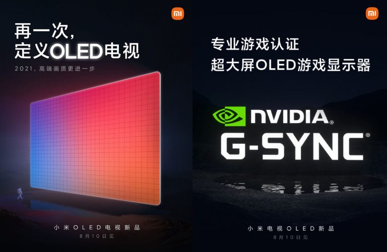 Xiaomi si chystá herní OLED TV s pravým G-Sync