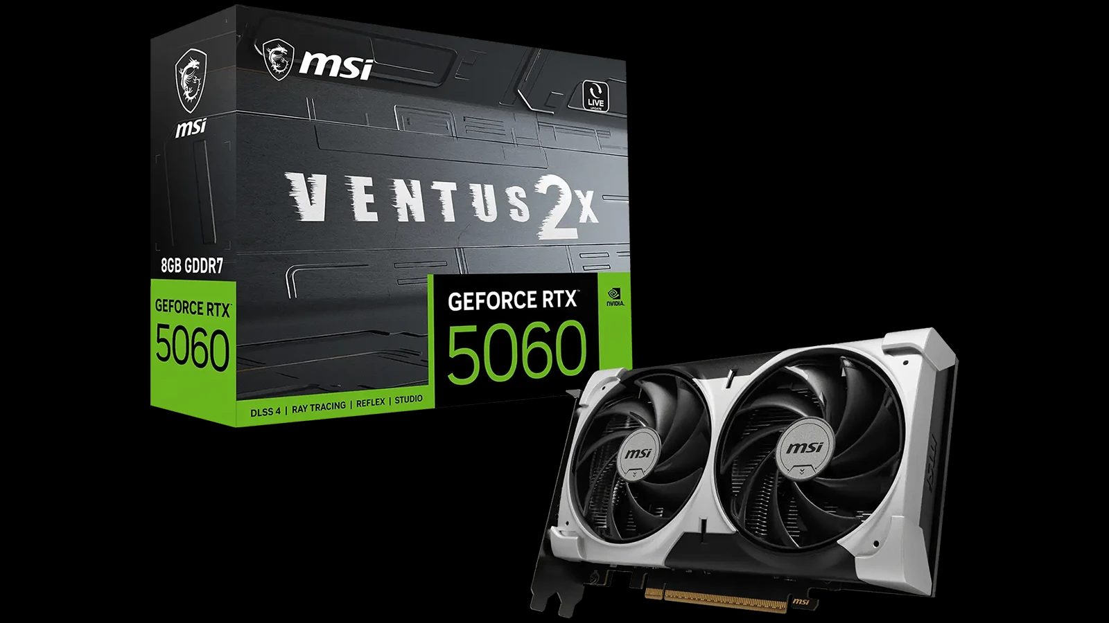 MSI přináší GeForce RTX 5060 V1 na čipu GB205 z RTX 5070
