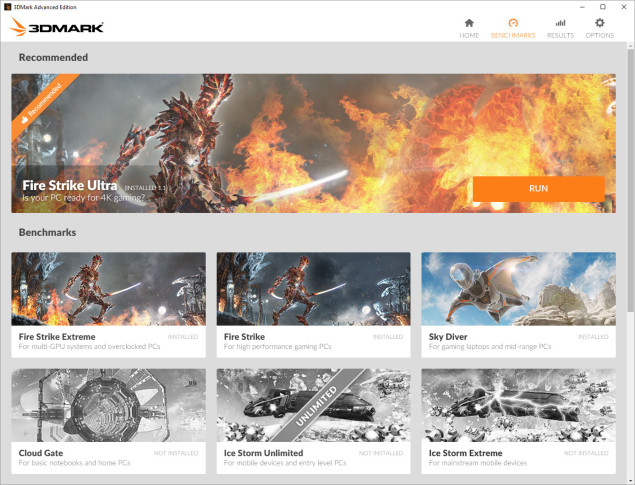 3DMark 2016 Holiday Beta i pro virtuální realitu