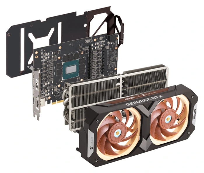 Asus uvádí GeForce RTX 4080 16GB GDDR6X Noctua OC Edition