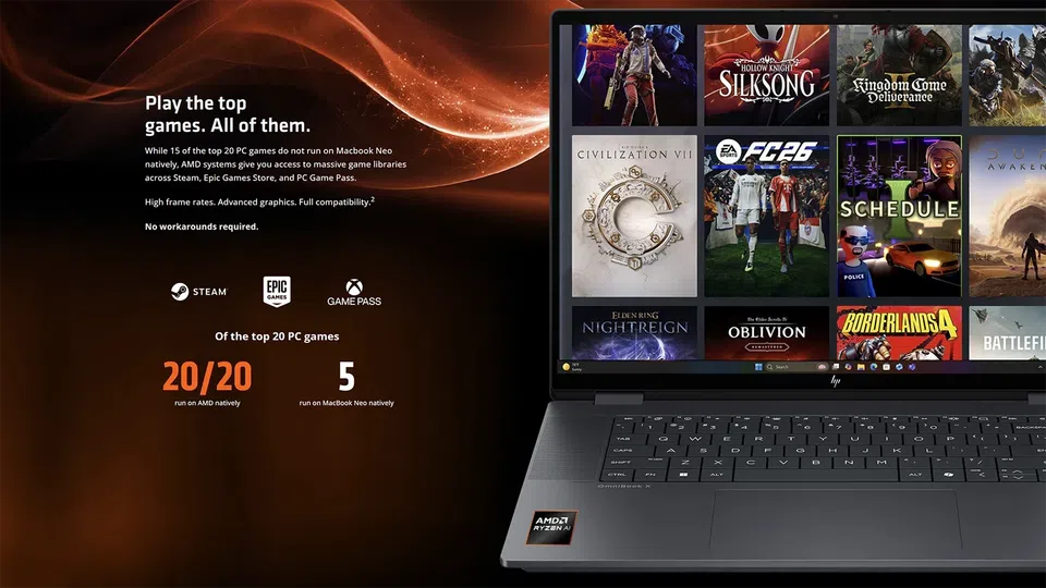 AMD Ryzen vs MacBook Neo