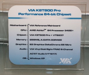 CeBIT 2004: Čím vším se pochlubila letos VIA?