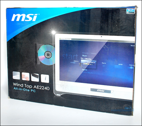 Wind Top AE2240: All-in-one se zaměřením