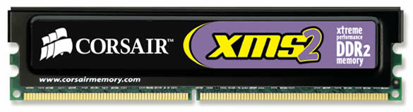 DDR2 paměťový modul Corsair XMS2 5400UL
