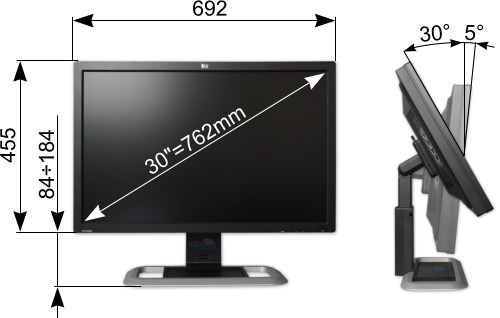 Největší z obrů - HP LP3065