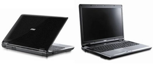 Notebook MSI Bravo EX627 v detailech