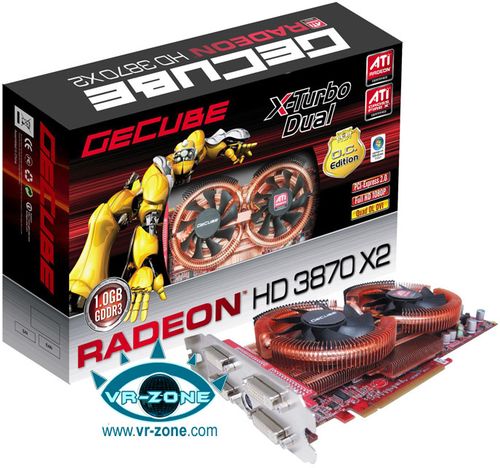GeCube a Sapphire Radeony HD 3870 X2 jsou venku