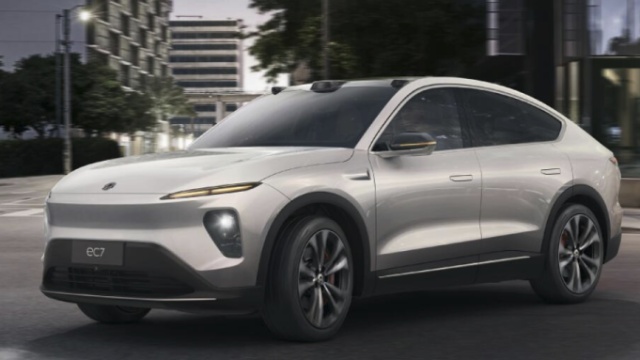 NIO EC7: SUV s aerodynamickým koeficientem Cd 0,23 a až 940km dojezdem