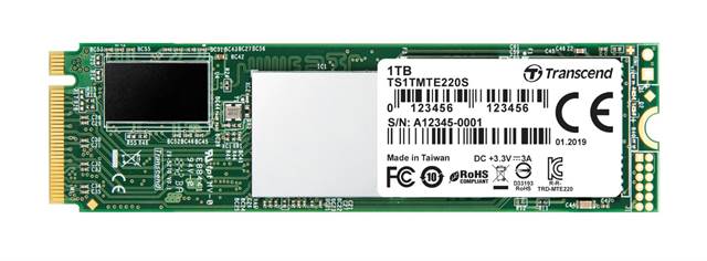 Transcend oficiálně představuje výkonná SSD MTE220S za rozumné ceny