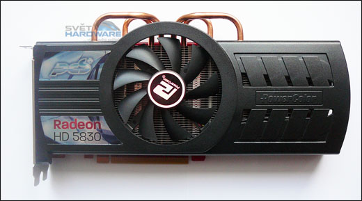 PowerColor Radeon HD 5830: nejlevnější RV 870