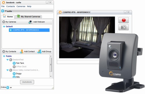 Compro nabídne IP kamery IP70 pro domácnosti