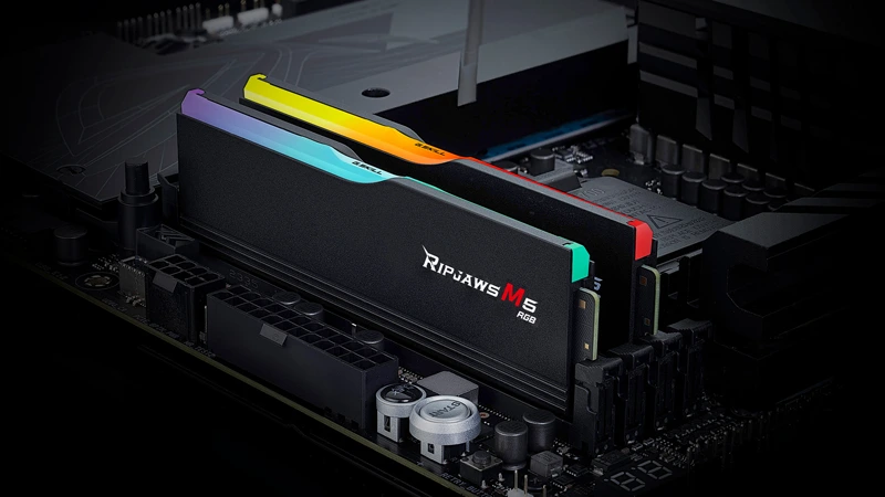 G.Skill uvádí DDR5 moduly Ripjaws M5 RGB
