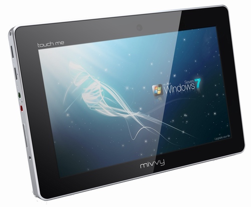 Tablet s Windows 7 od mivvy v prodeji