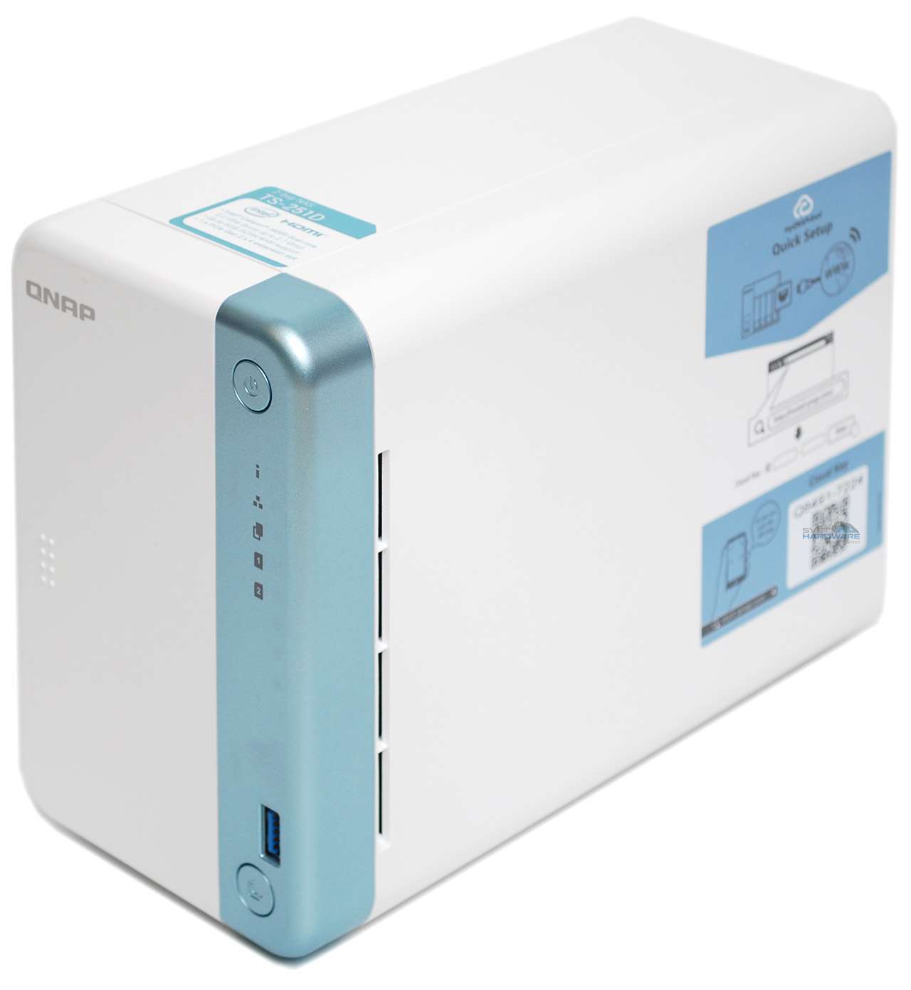 QNAP TS-251D: dva disky a široké možnosti