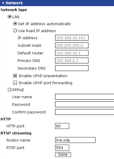 Vivotek IP7135 - bezpečnostní očko
