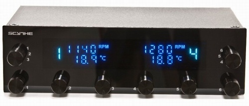 Scythe přináší 3,5" a 5,25" regulátor ventilátorů