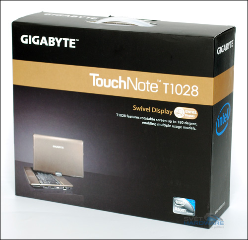 Gigabyte T1028X a M1022M: speciální netbooky