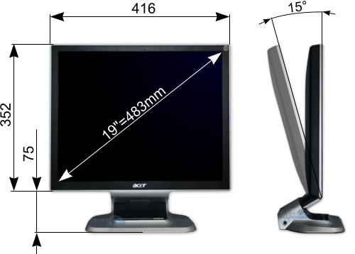 Megatest 19" LCD pro hráče: Acer AL1951Cs a Ds