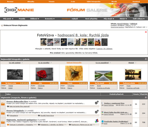 Vyberte nejlepší fotku na téma Rychlá jízda