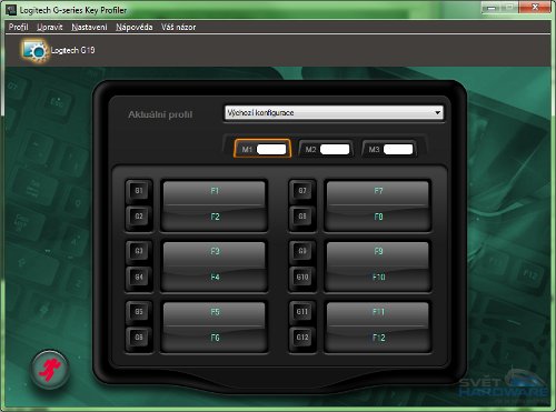G9x, G13 a G19: herní trojka od Logitechu
