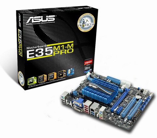 Asus oficiálně představuje základní desky s AMD Brazos