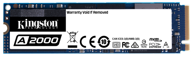 Kingston uvádí na trh A2000 se slušným výkonem za rozumnou cenu
