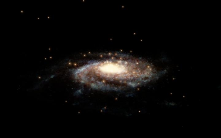 Hubble s Gaiou přeměřil hmotnost naší galaxie