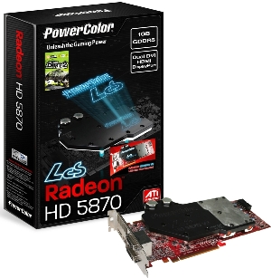 PowerColor vydává svůj druhý Radeon HD 5870 s vodním blokem